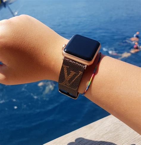 apple watch series 6 bands louis vuitton|authentic lv apple watch band.